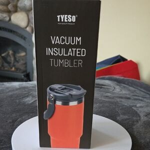 Orange Vacuum Insulated Tumbler
